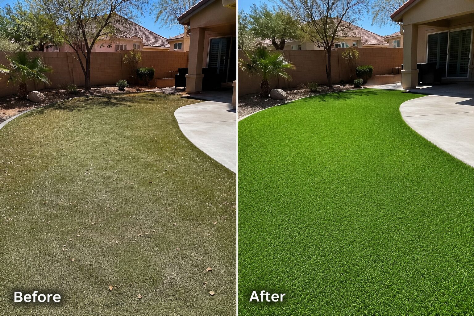 Pet Odor Remediation Before After Las Vegas